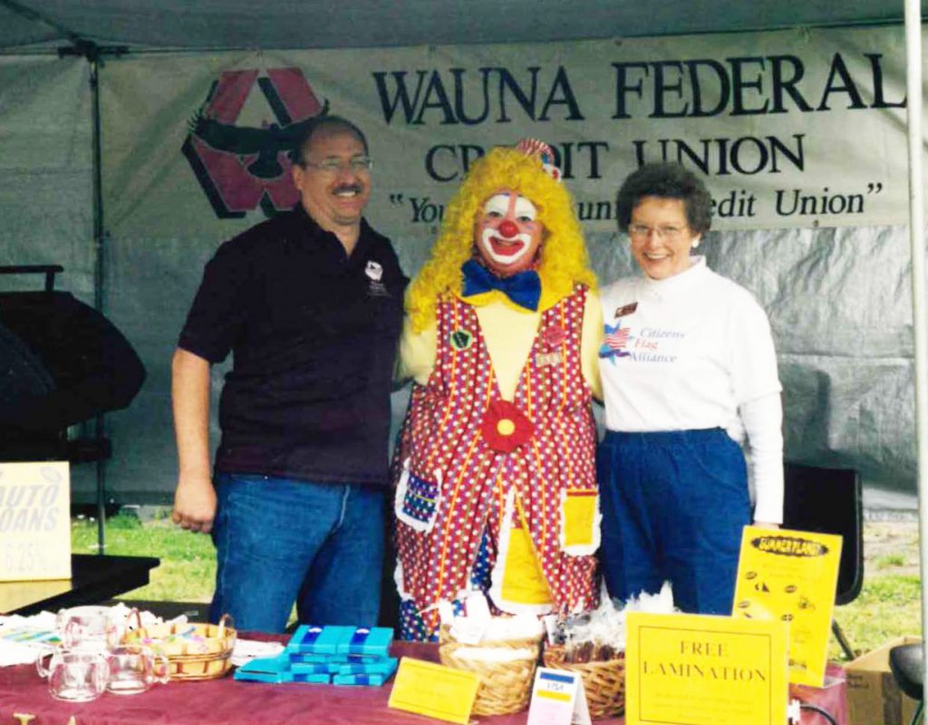 1998 booth with clown1