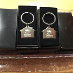 Attendees received Wauna Credit Union keychains as a thank you.