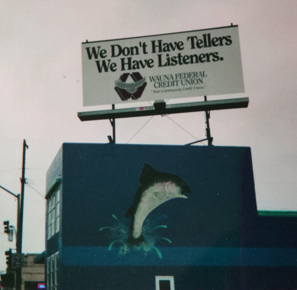 old billboard