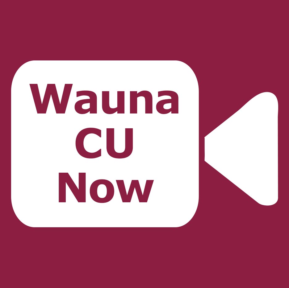 WaunaCU Now Logo